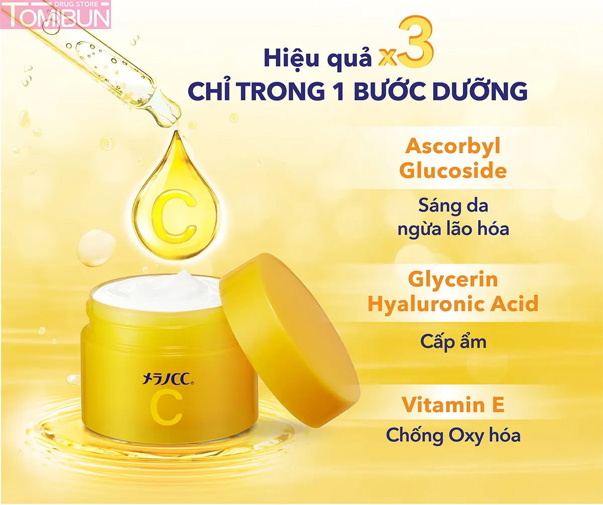 GEL DƯỠNG SÁNG DA, MỜ THÂM SẠM & ĐỐM NÂU MELANO CC BRIGHTENING GEL 100G